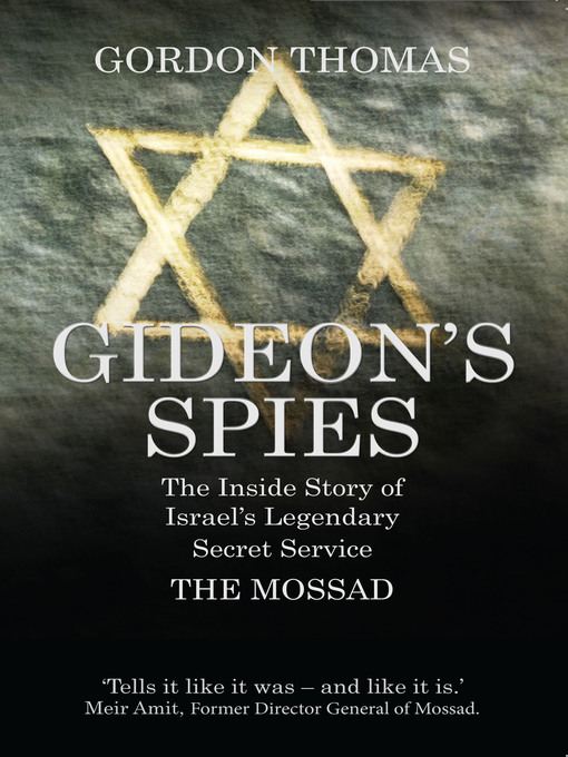 Title details for Gideon's Spies by Gordon Thomas - Available